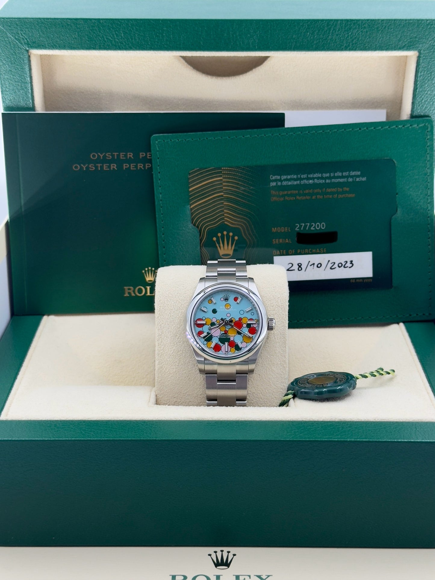 Rolex Oyster Perpetual celebration