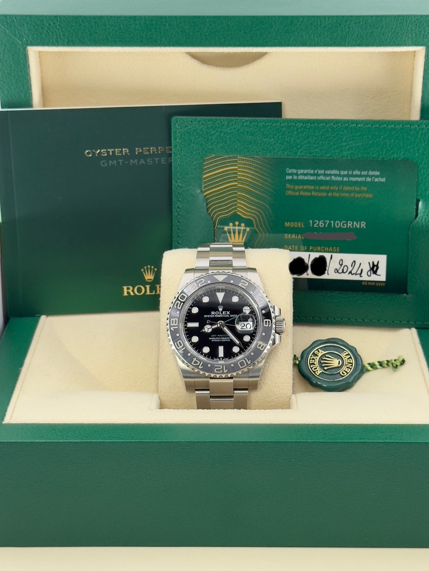 ROLEX GMT-MASTER II "BRUCE WAYNE"