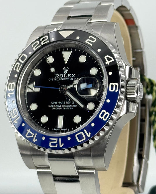 ROLEX GMT MASTER BATMAN NOS