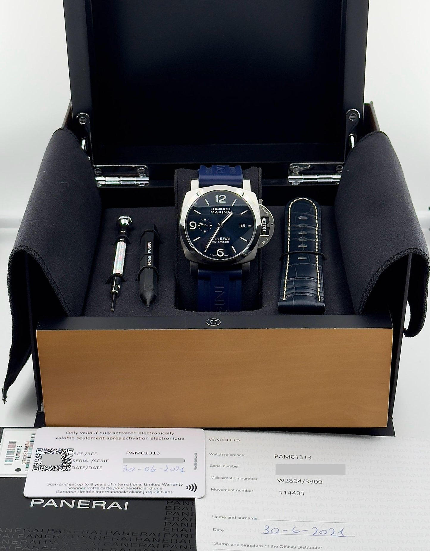 PANERAI LUMINOR MARINA BLUE