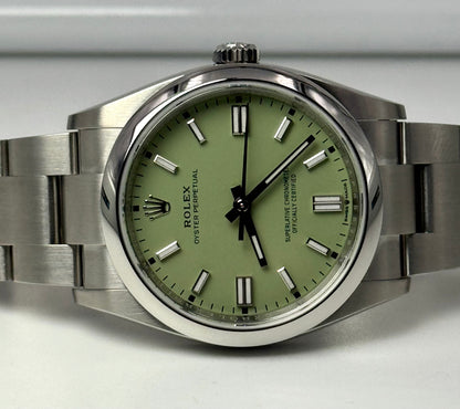 ROLEX OYSTER PERPETUAL 36 PISTACCHIO