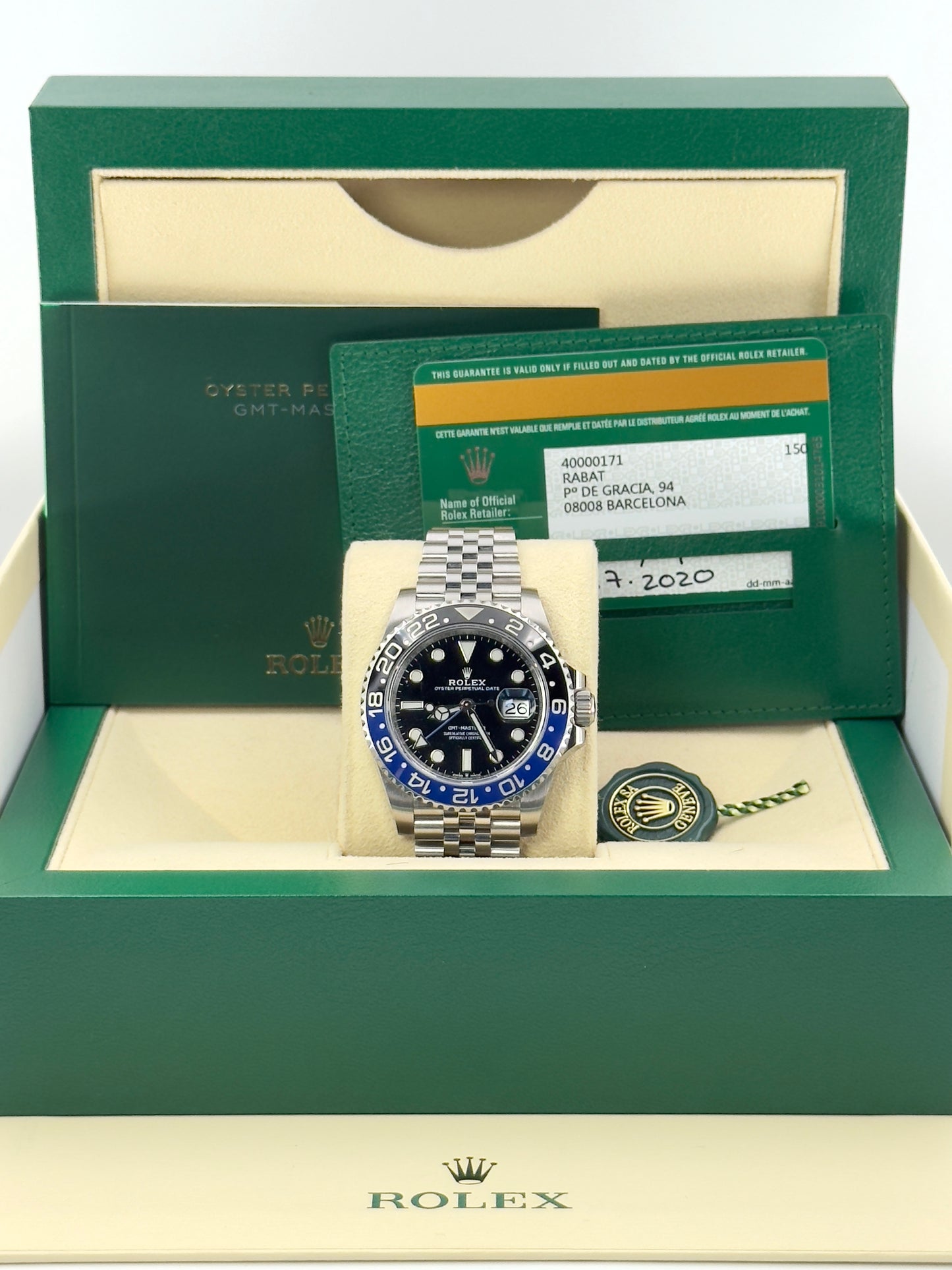 ROLEX GMT-MASTER II BATMAN