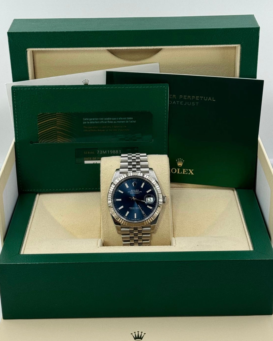 Rolex Datejust BLUE DIAL