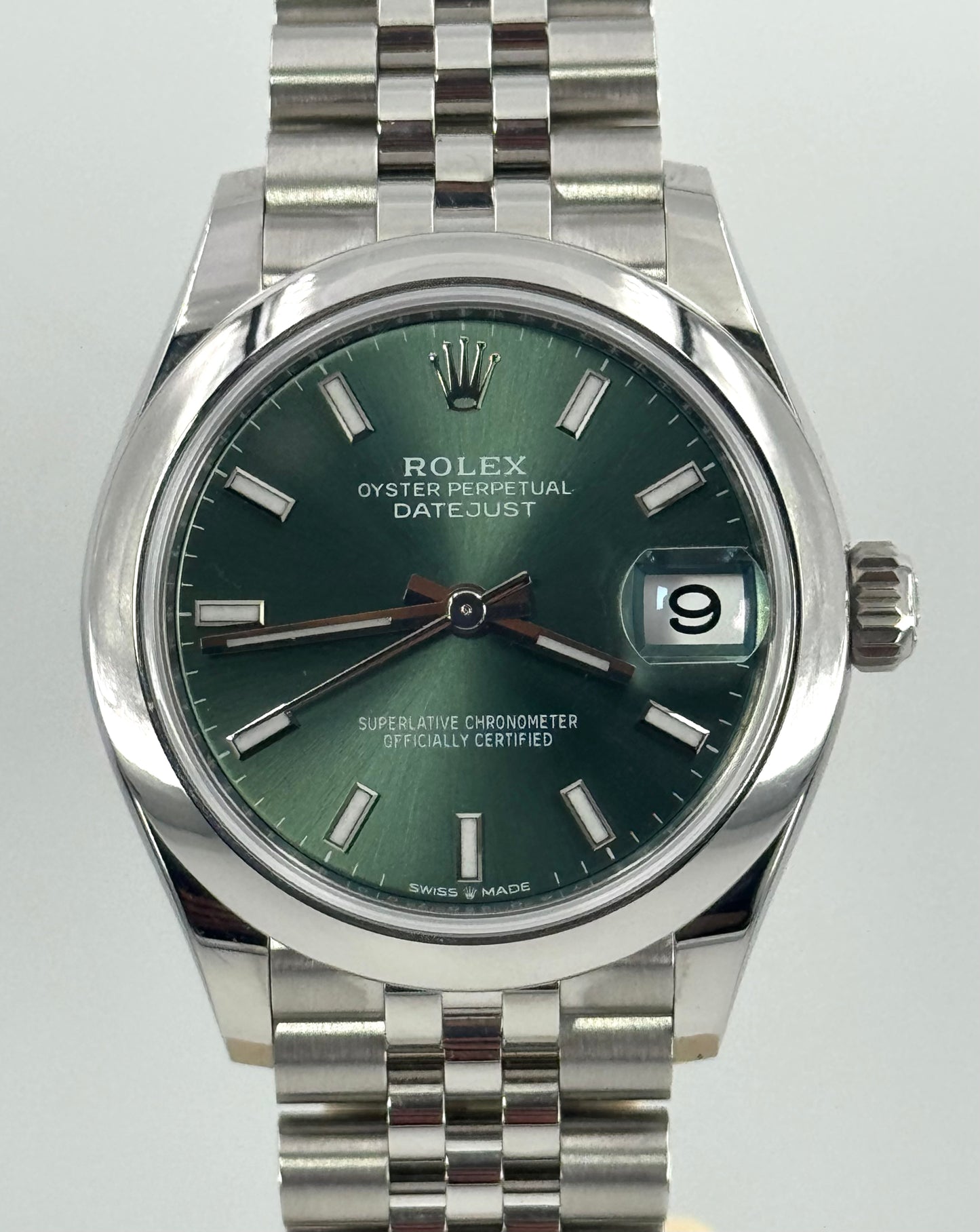ROLEX DATEJUST GREEN DIAL