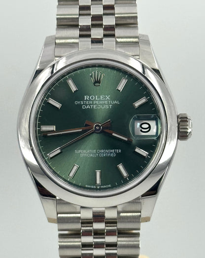 ROLEX DATEJUST GREEN DIAL