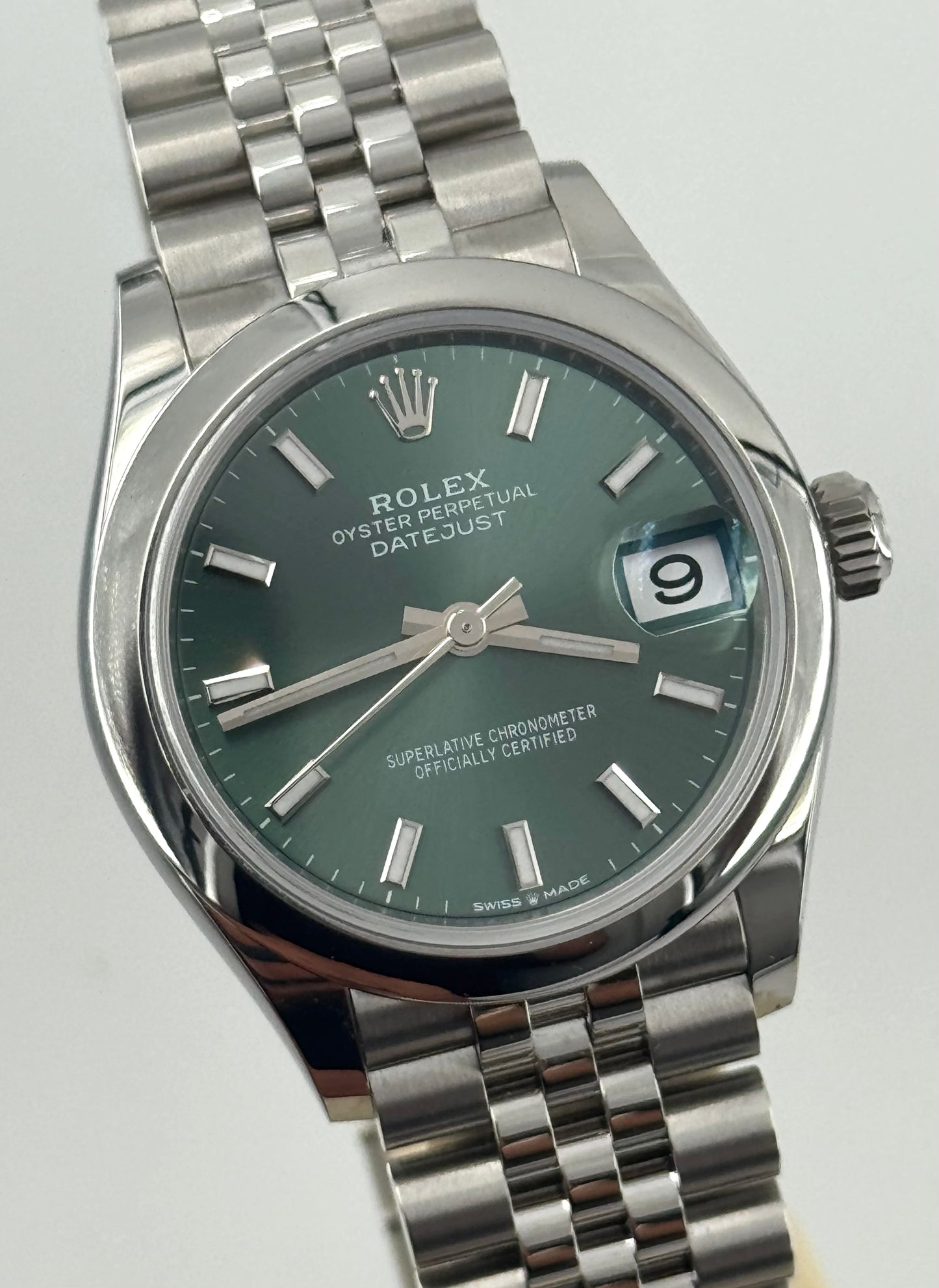 ROLEX DATEJUST GREEN DIAL