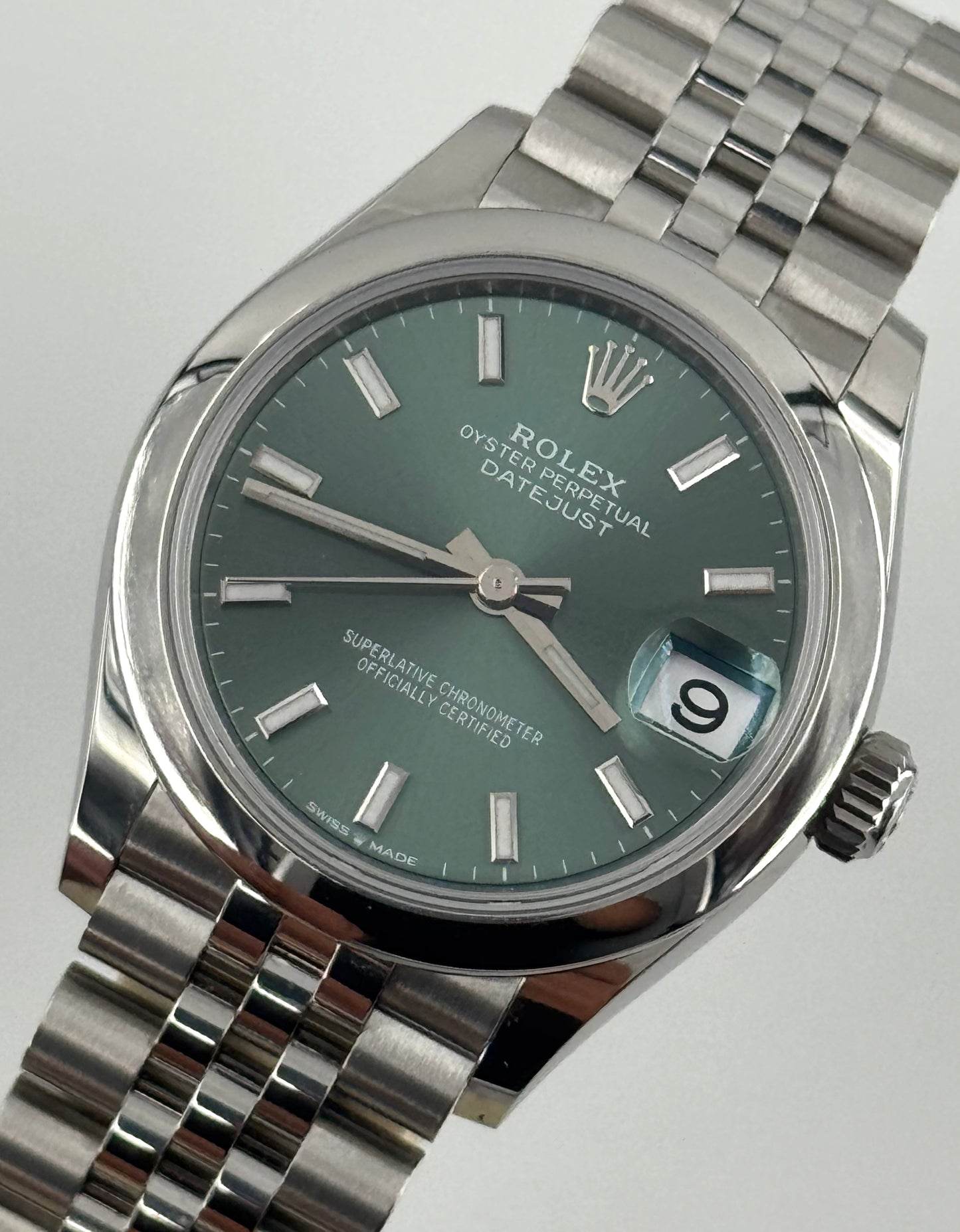 ROLEX DATEJUST GREEN DIAL
