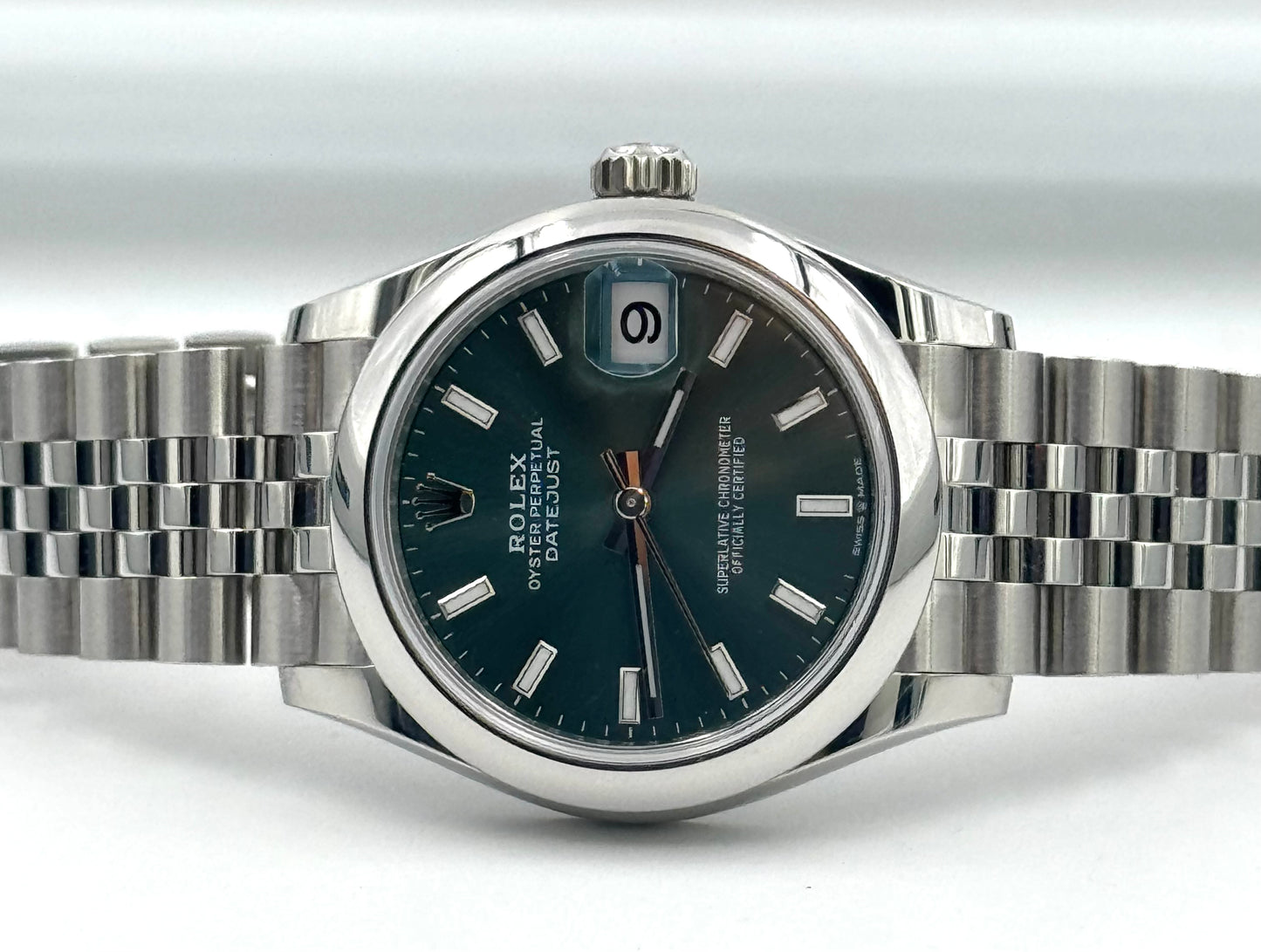 ROLEX DATEJUST GREEN DIAL