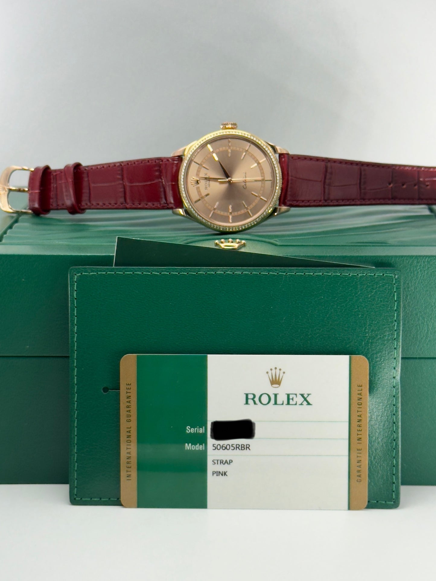 ROLEX CELLINI ORO ROSA