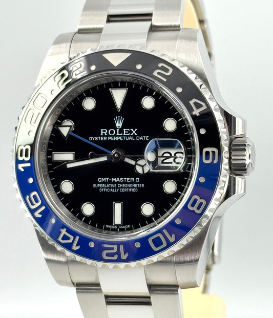ROLEX GMT MASTER BATMAN
