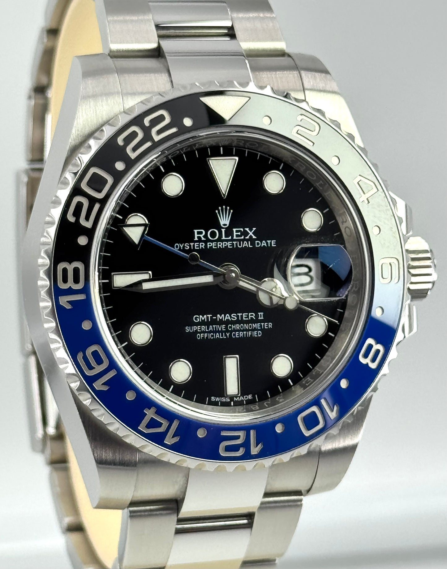 ROLEX GMT MASTER BATMAN