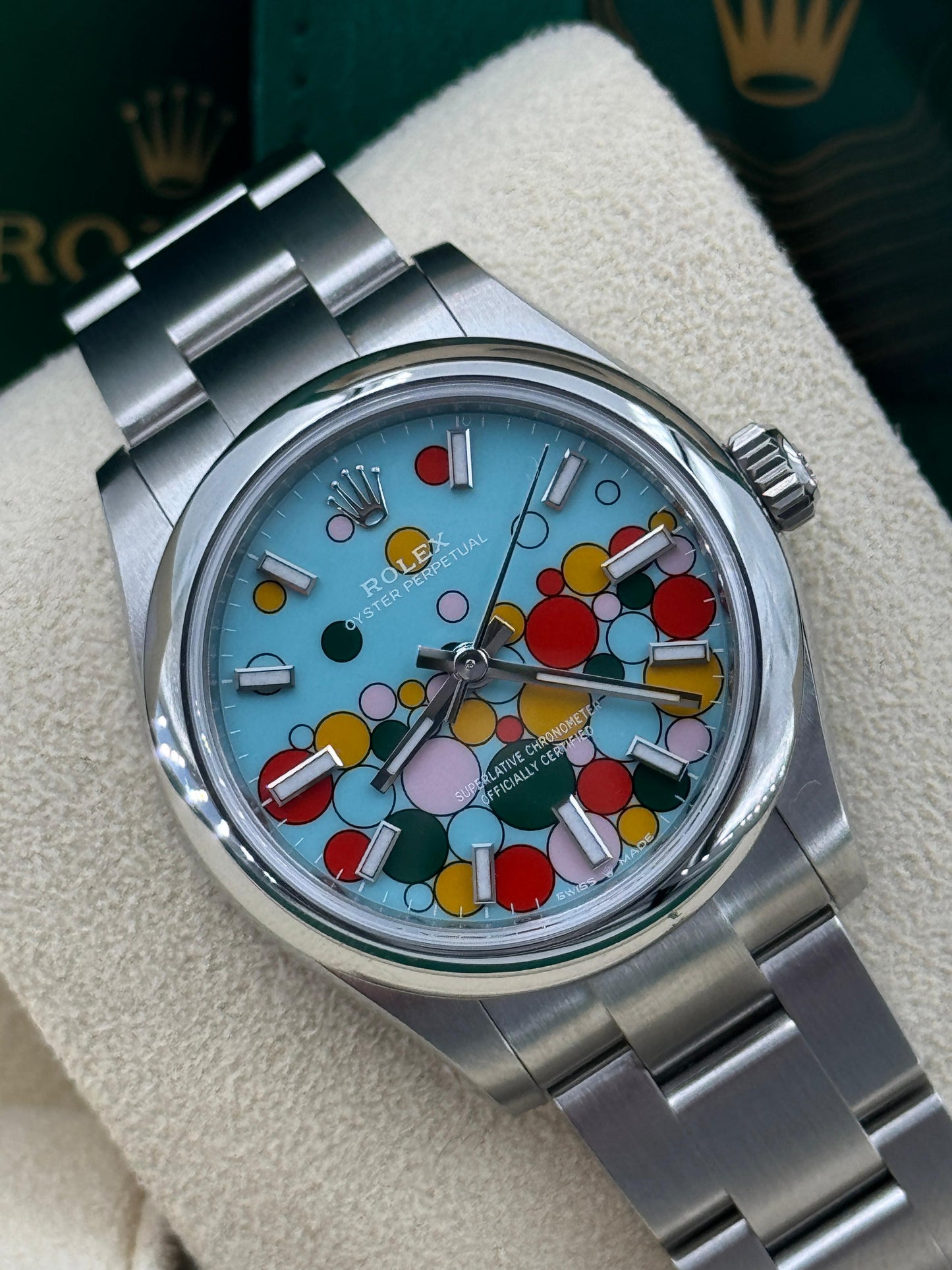 Rolex Oyster Perpetual celebration