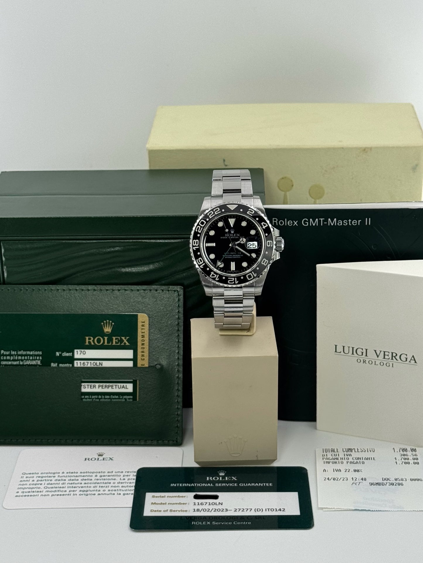 ROLEX GMT MASTER II