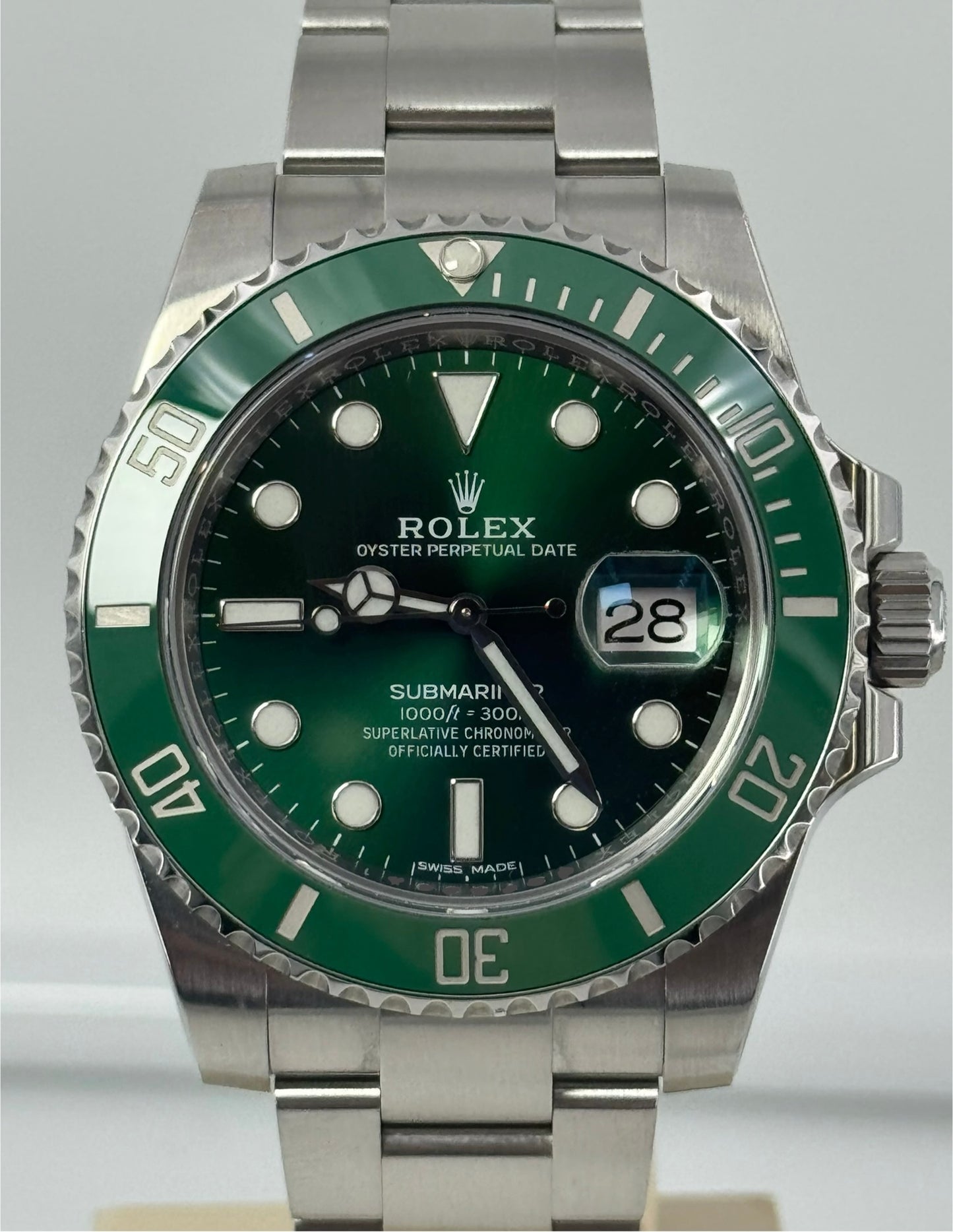 ROLEX SUBMARINER HULK