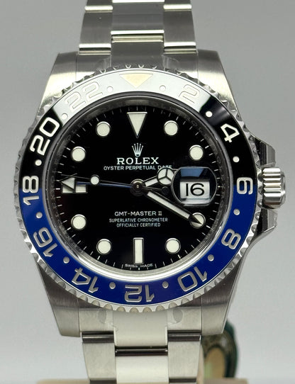 ROLEX GMT MASTER BATMAN NOS