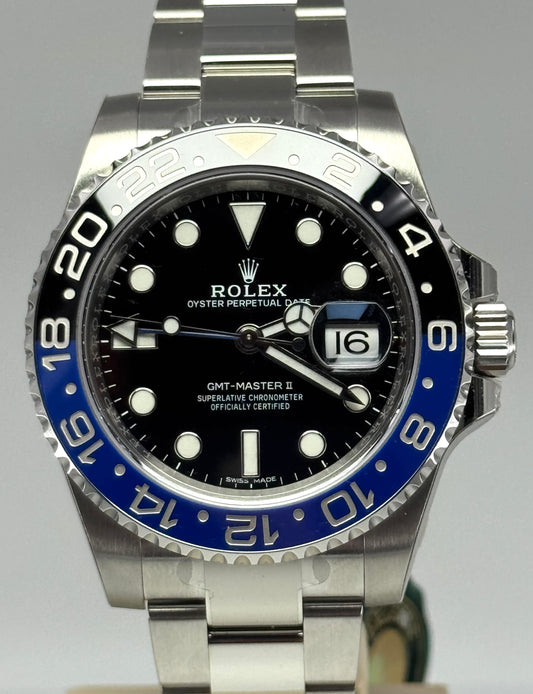 ROLEX GMT MASTER BATMAN NOS