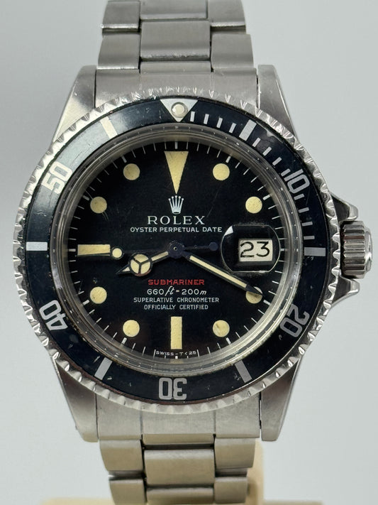 ROLEX SUBMARINER 1680 SCRITTA ROSSA