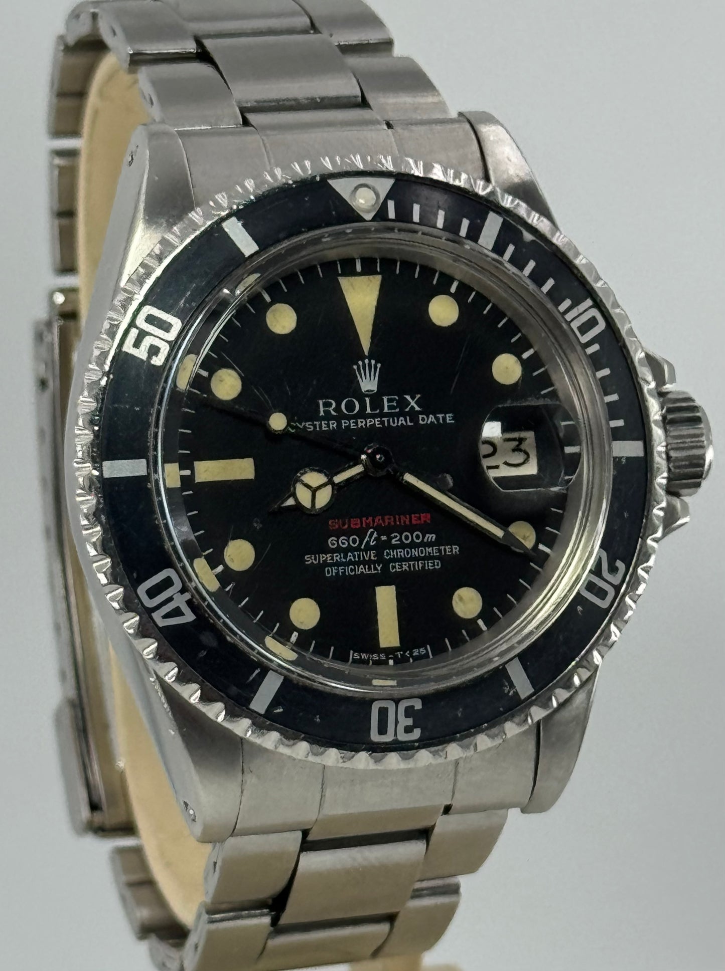 ROLEX SUBMARINER 1680 SCRITTA ROSSA
