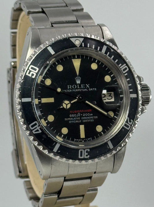 ROLEX SUBMARINER 1680 SCRITTA ROSSA