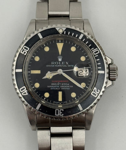 ROLEX SUBMARINER 1680 SCRITTA ROSSA