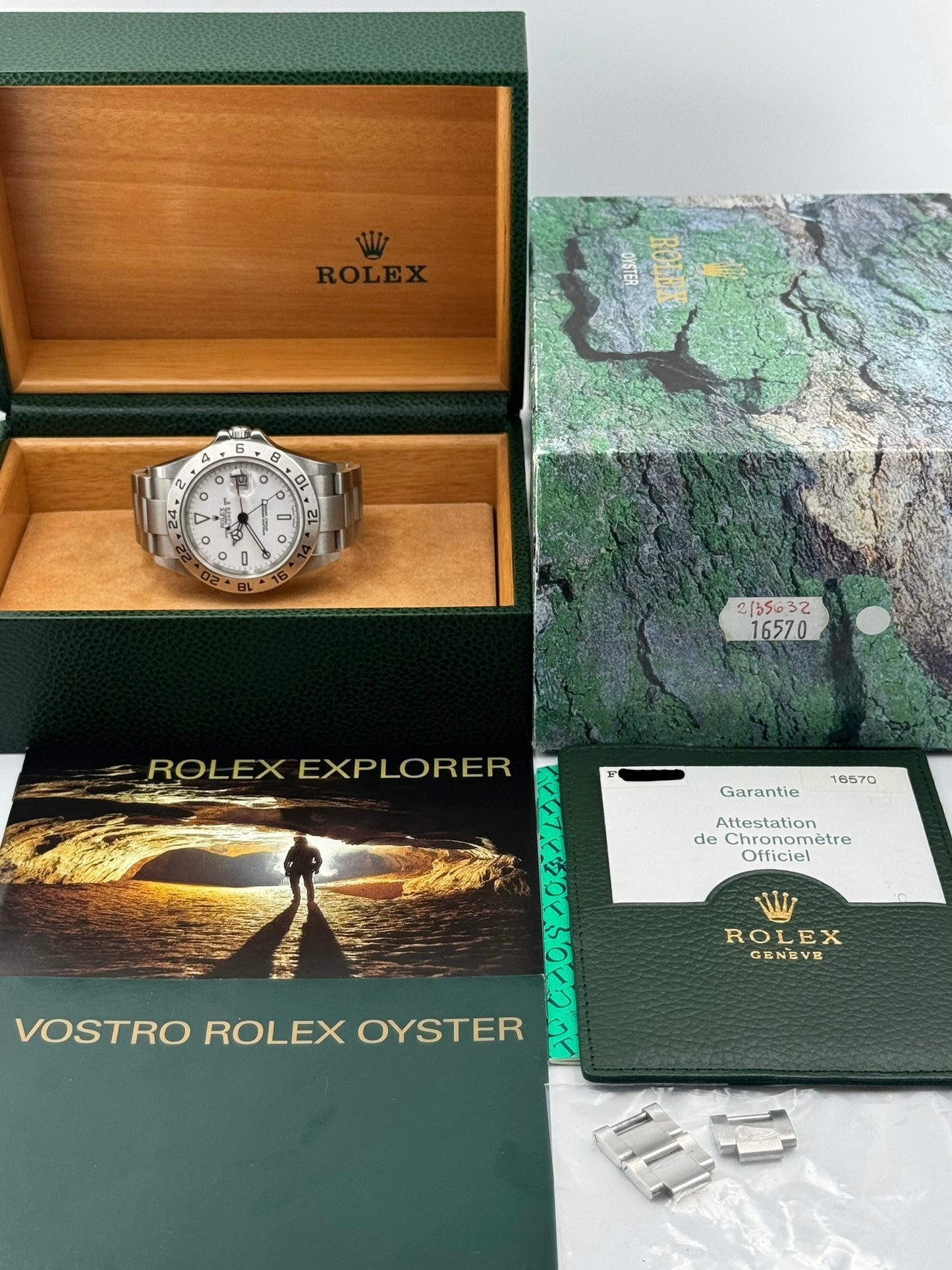 ROLEX EXPLORER 2005 FULL SET
