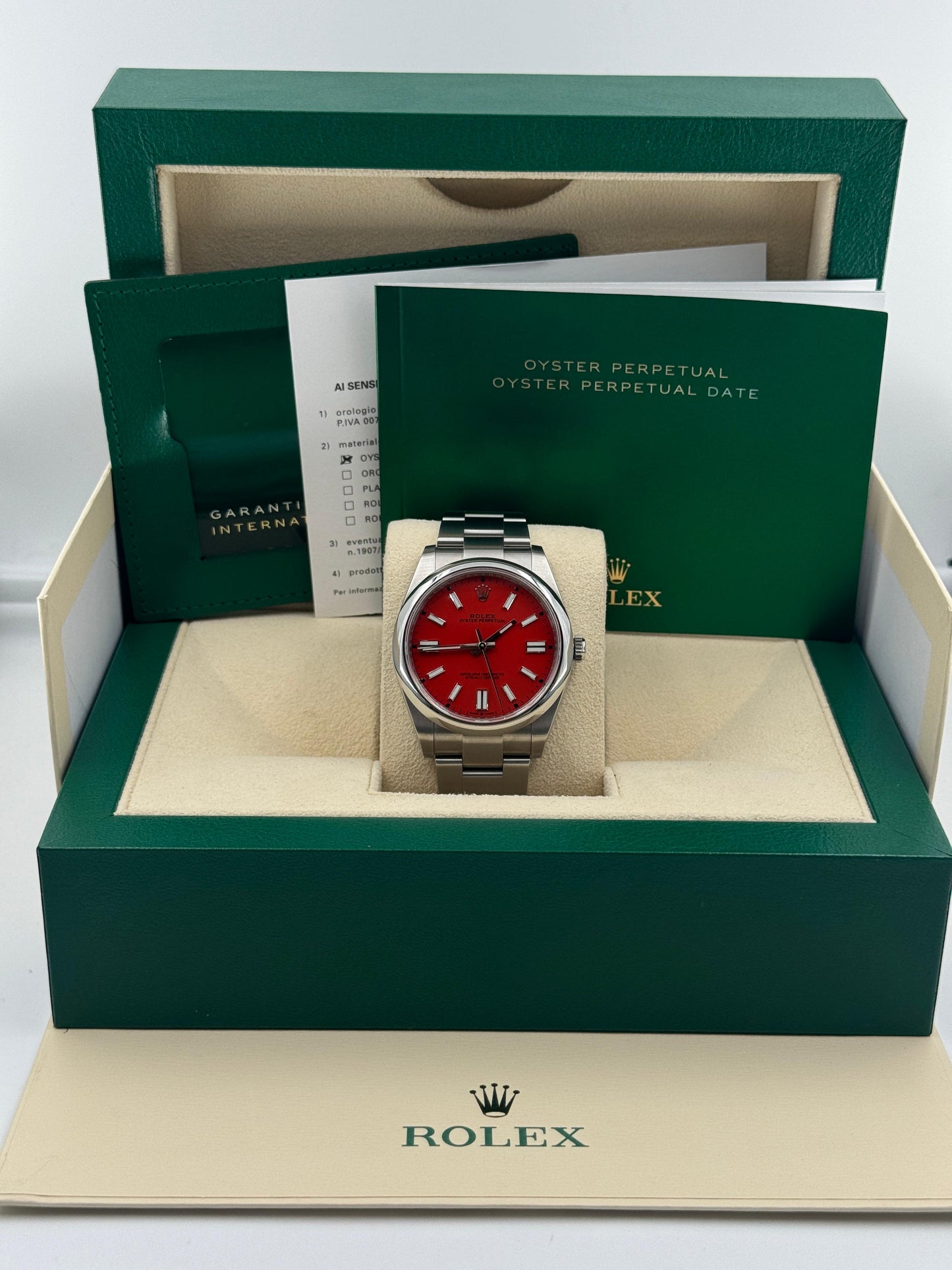 ROLEX OYSTER PERPETUAL CORALLO