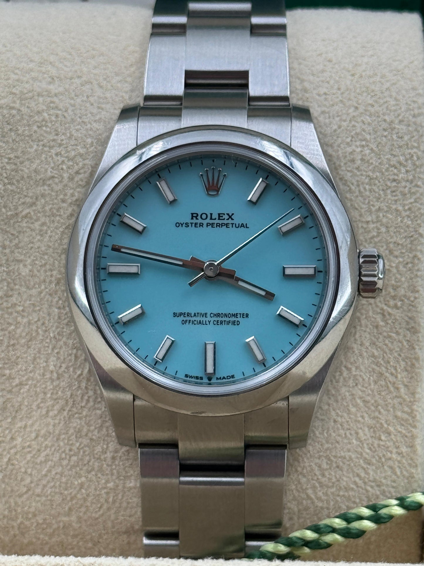 ROLEX OYSTER PERPETUAL TIFFANY
