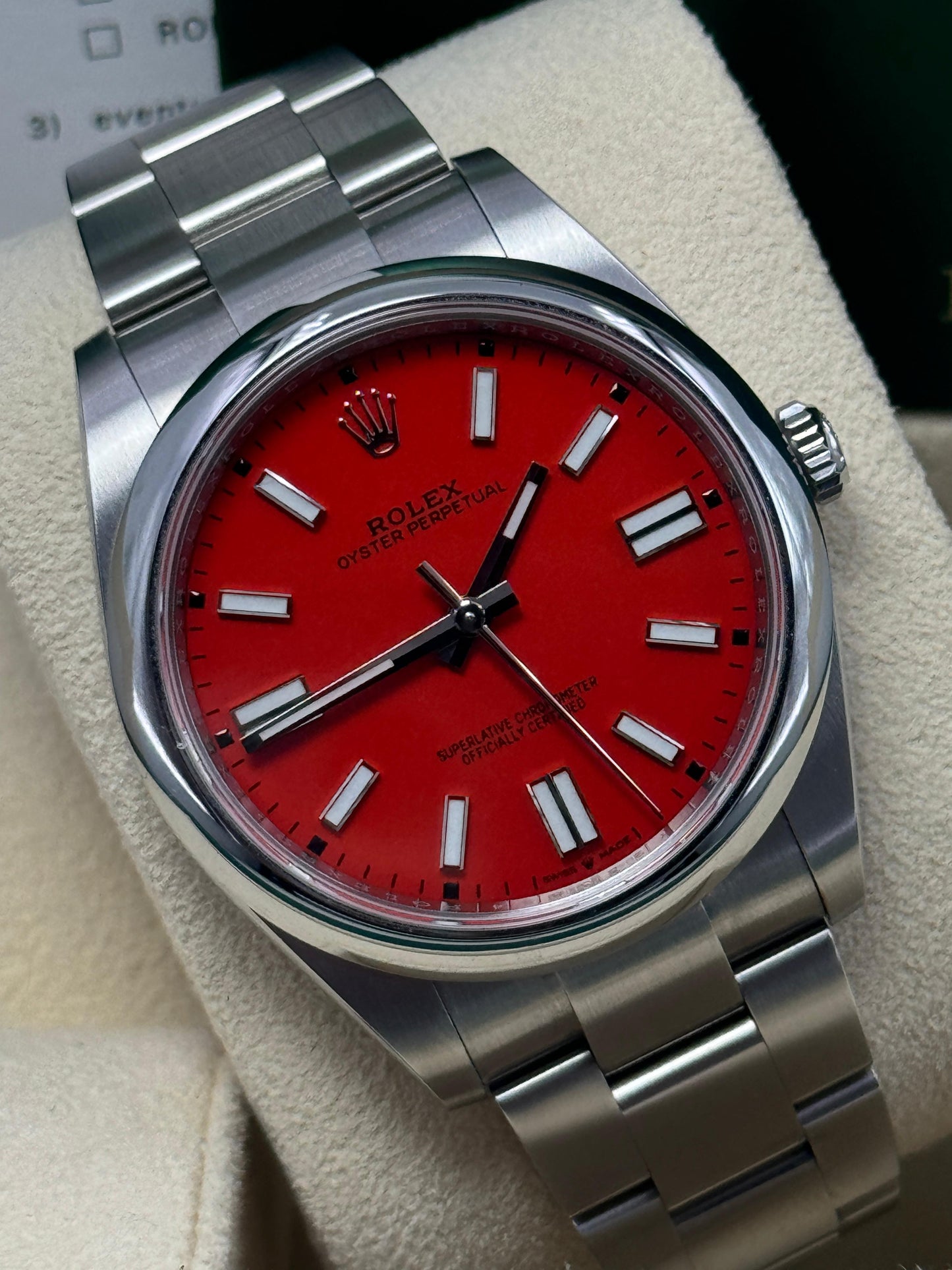 ROLEX OYSTER PERPETUAL CORALLO