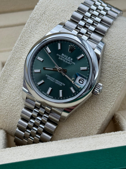 ROLEX DATEJUST GREEN DIAL