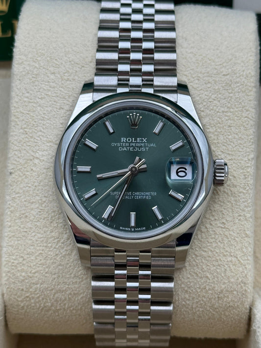 ROLEX DATEJUST GREEN DIAL