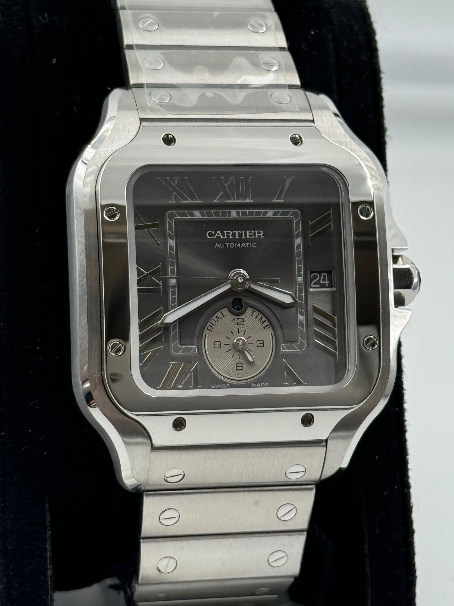 CARTIER SANTOS DUAL TIME