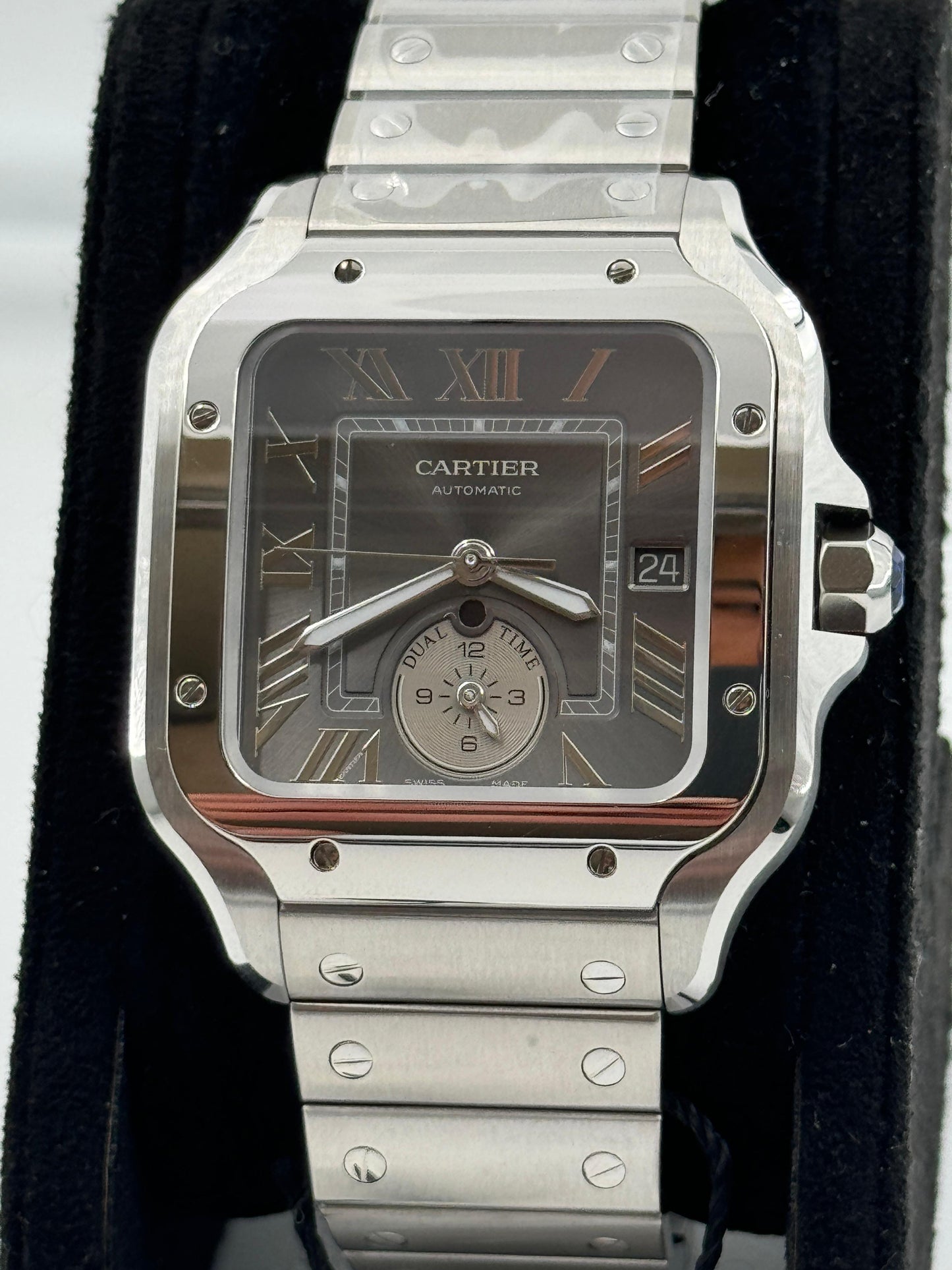 CARTIER SANTOS DUAL TIME