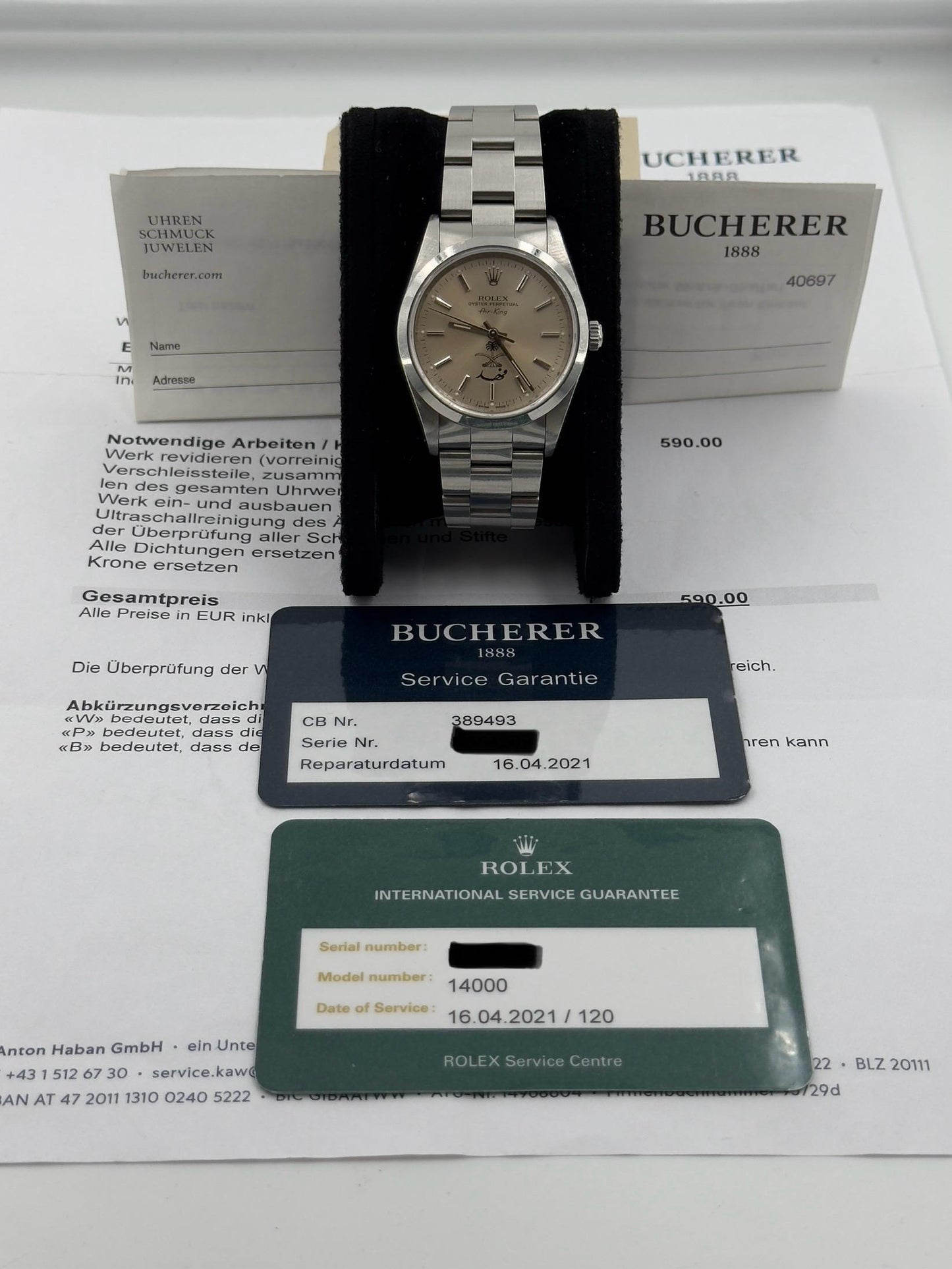 ROLEX AIR KING ROYAL