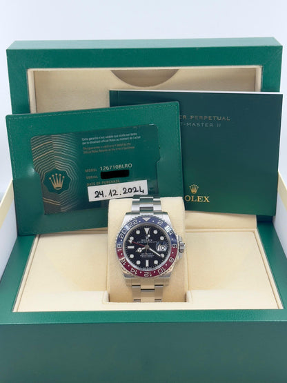 ROLEX GMT MASTER 126710BLRO